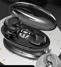 Mini Invisible Sleep Wireless Bluetooth Headset Stereo Sport Game Earphone With Fast Charging Case High Sound Quality Headphone