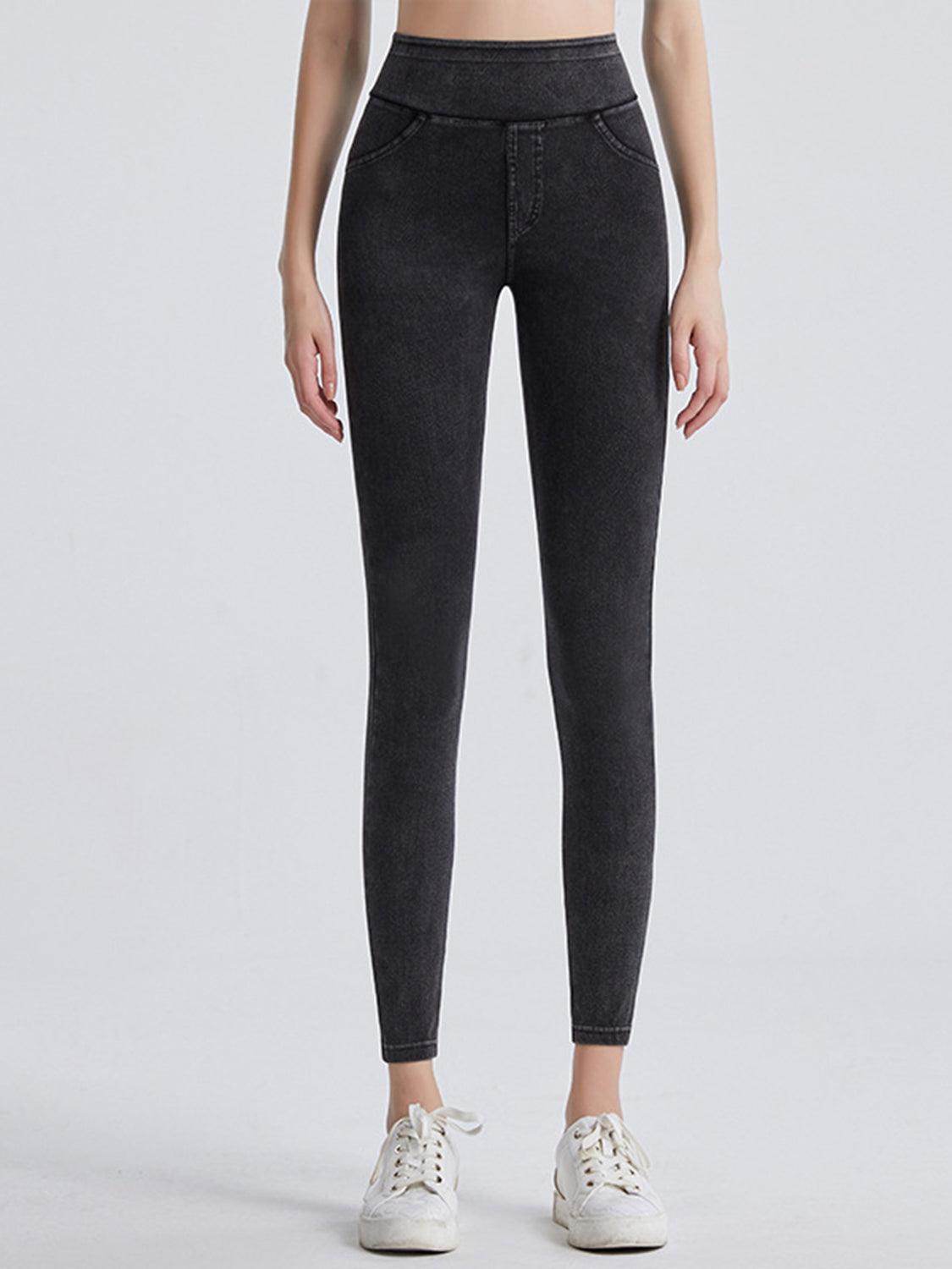 Wide Waistband Sports Leggings for Ultimate Comfort Fit