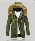 Padded winter clothing