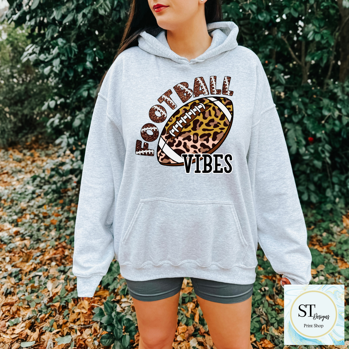 Cheetah Glitter Football Vibes-1