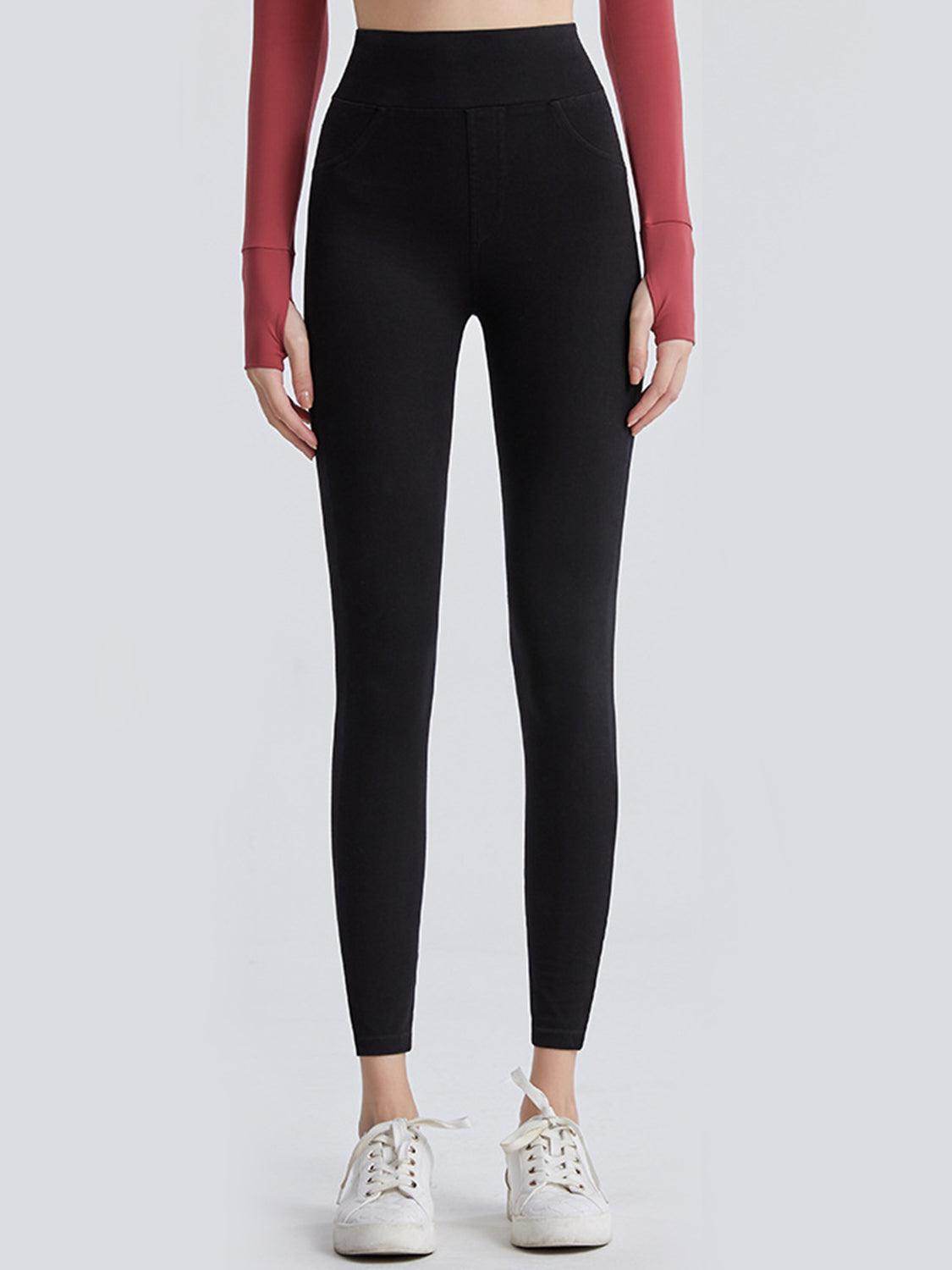Wide Waistband Sports Leggings for Ultimate Comfort Fit