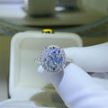 5 Carat Moissanite 925 Sterling Silver Ring for Women