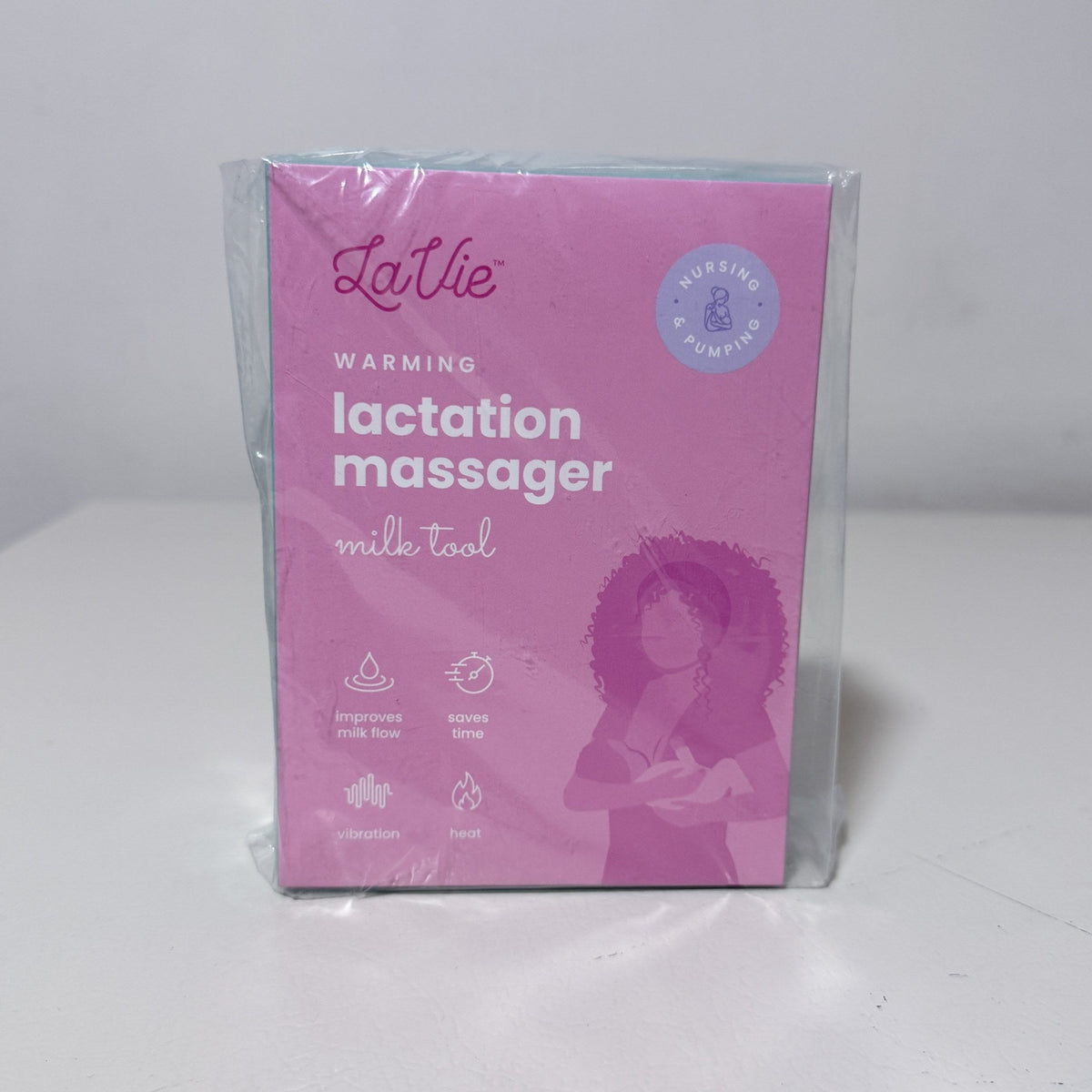 LaVie Warming Lactation Massager, Pink