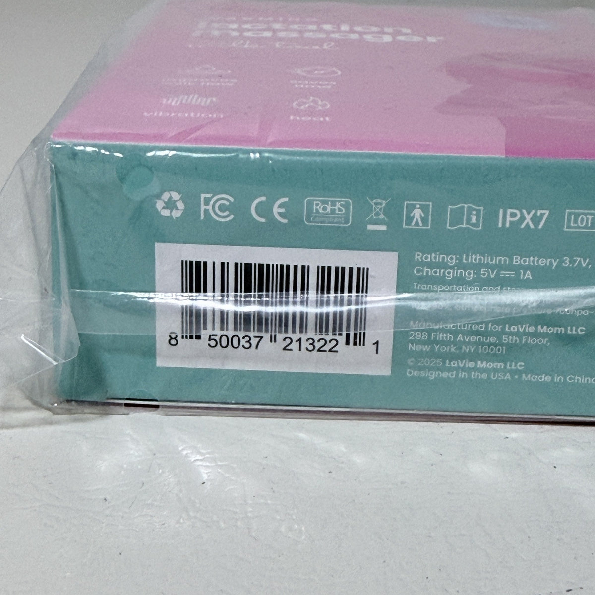 LaVie Warming Lactation Massager, Pink