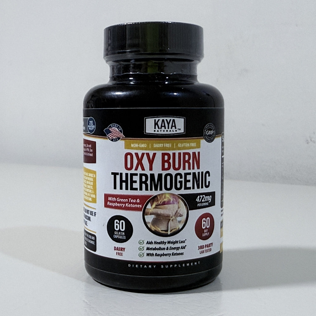 Kaya Naturals Oxy Burn Thermogenic, 60 Capsules, Exp 03/2028