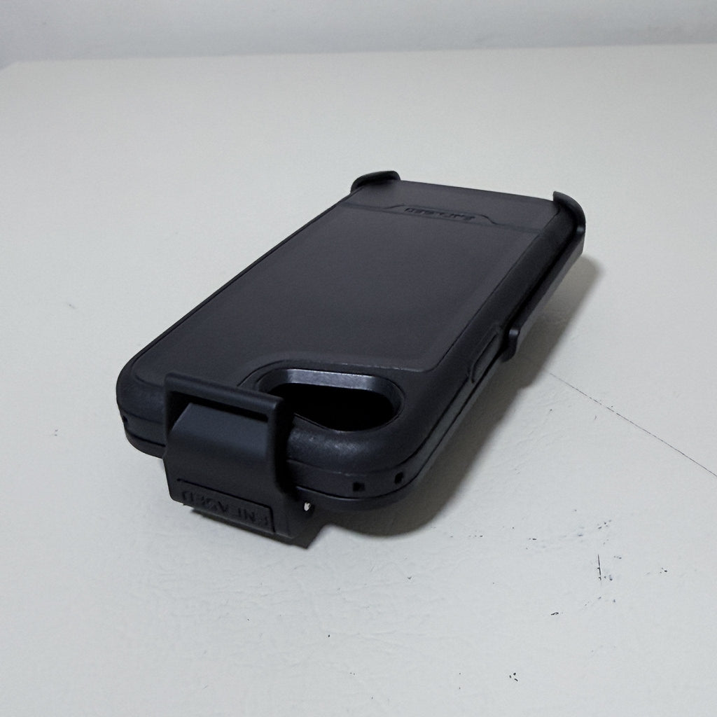 Encased Rebel Case with Belt Clip Holster for iPhone 16e/17e, Black