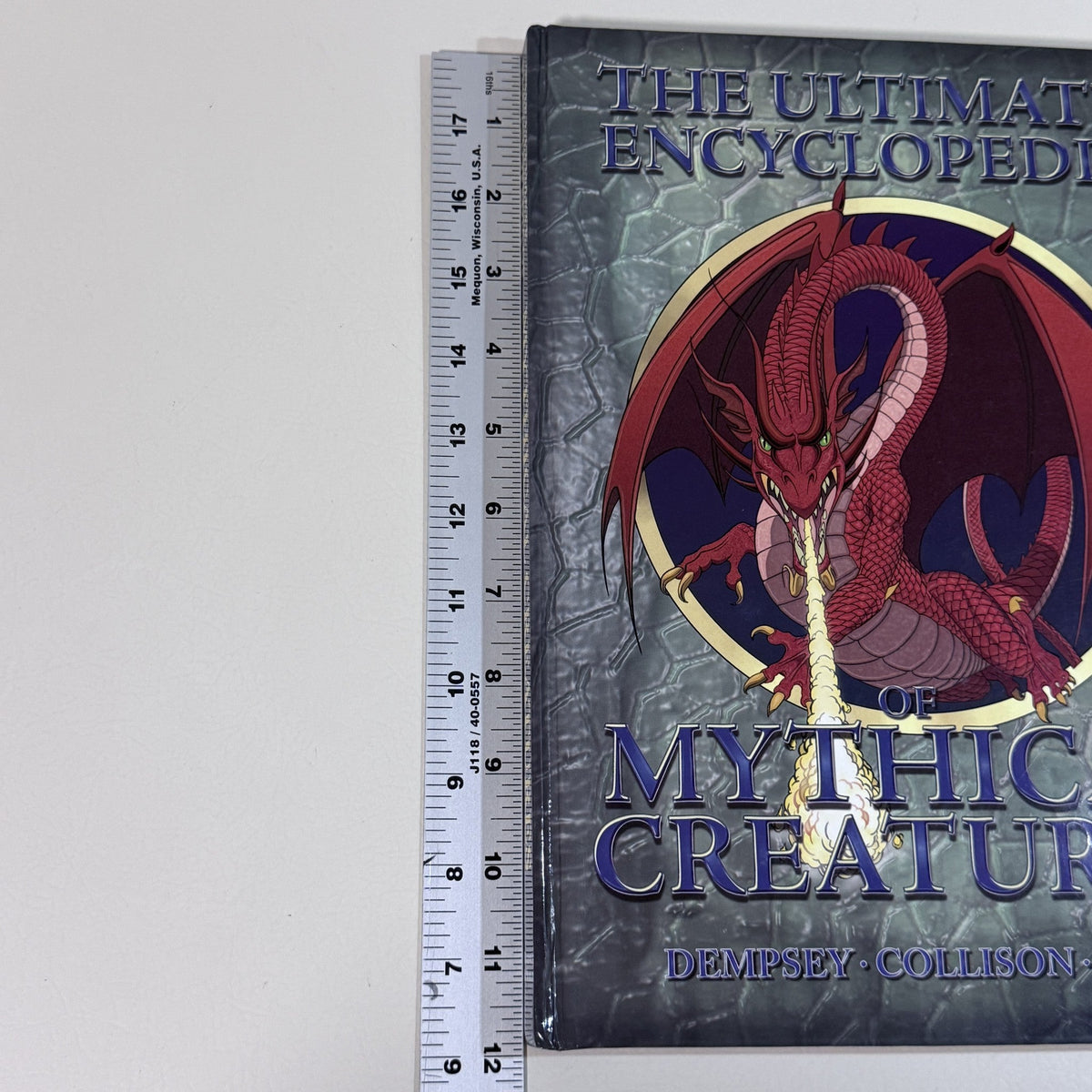 The Ultimate Encyclopedia of Mythical Creatures Hardcover Dempsey