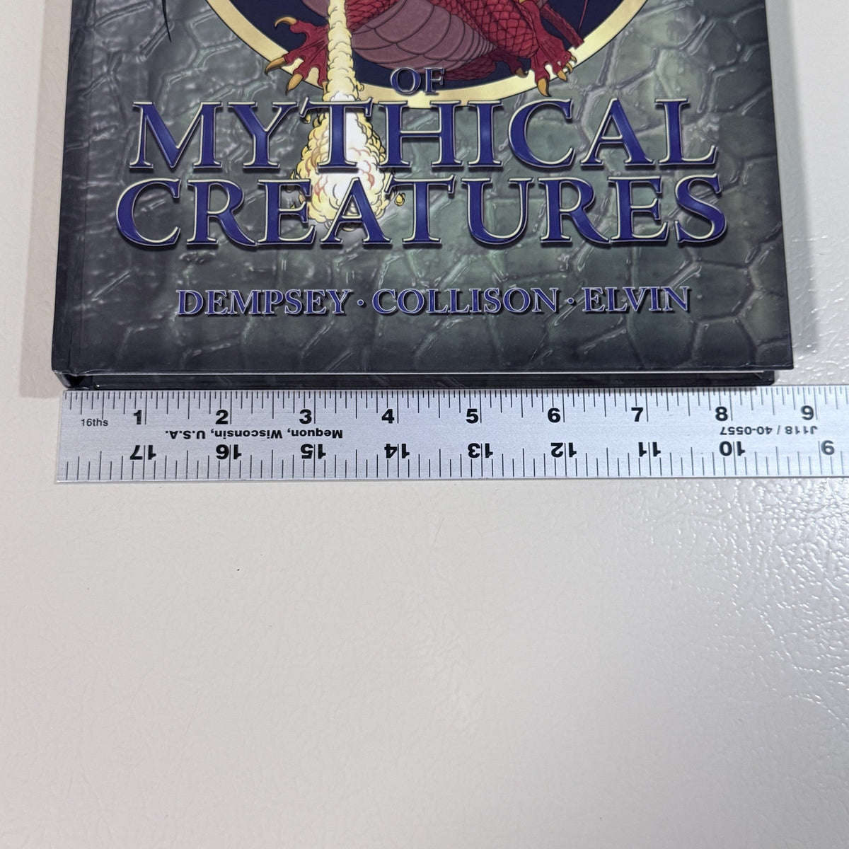 The Ultimate Encyclopedia of Mythical Creatures Hardcover Dempsey