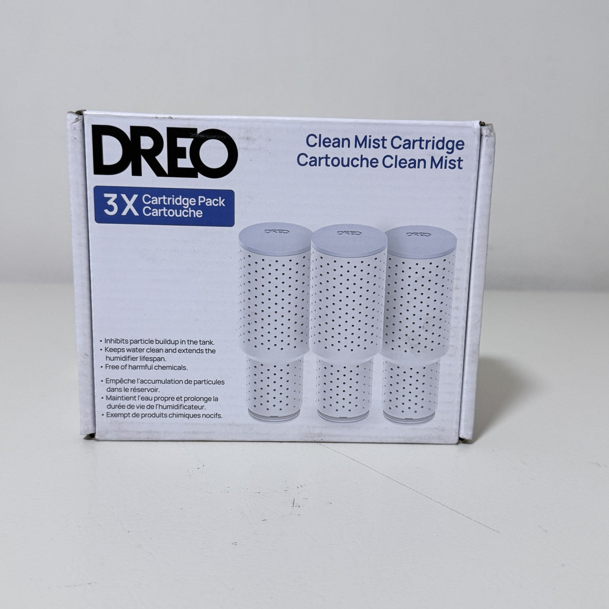 Dreo Clean Mist Cartridge 3-Pack DR-HPA020 for Dreo Humidifiers