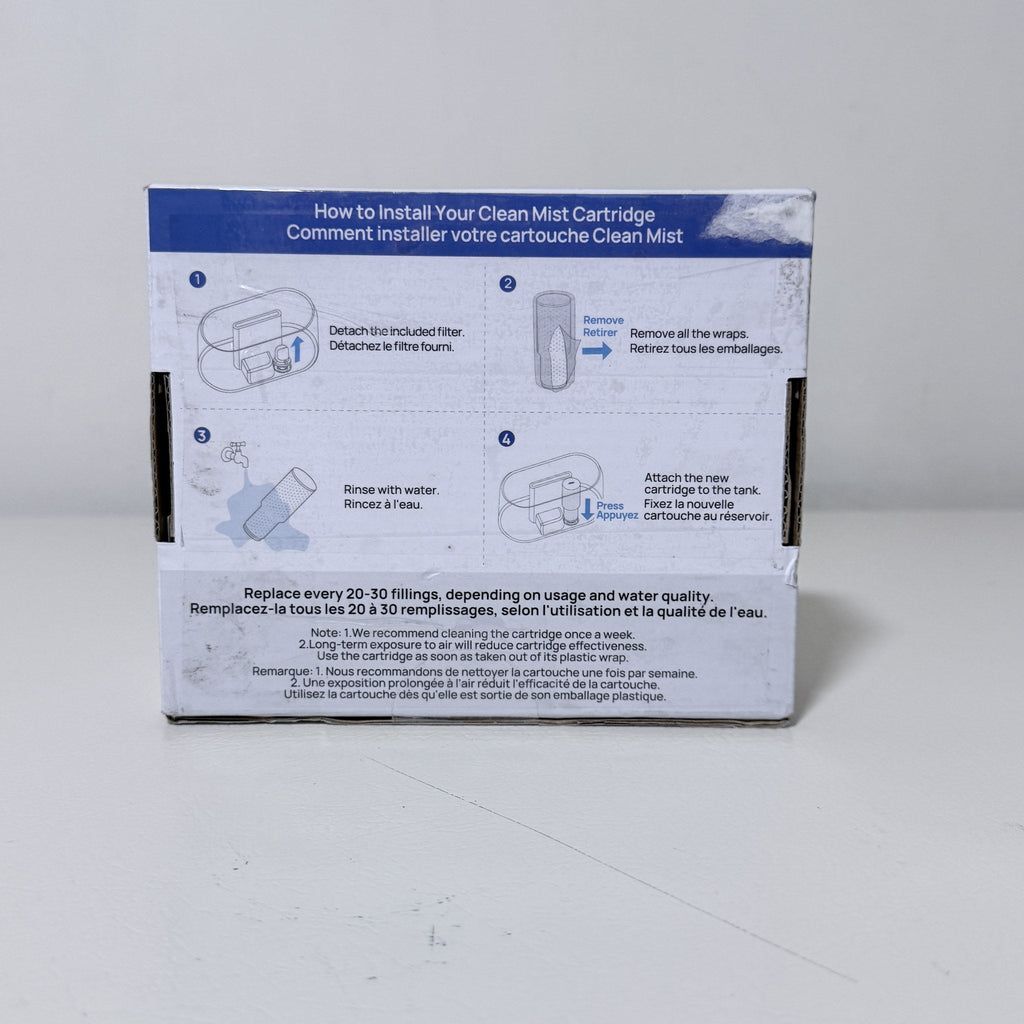 Dreo Clean Mist Cartridge 3-Pack DR-HPA020 for Dreo Humidifiers