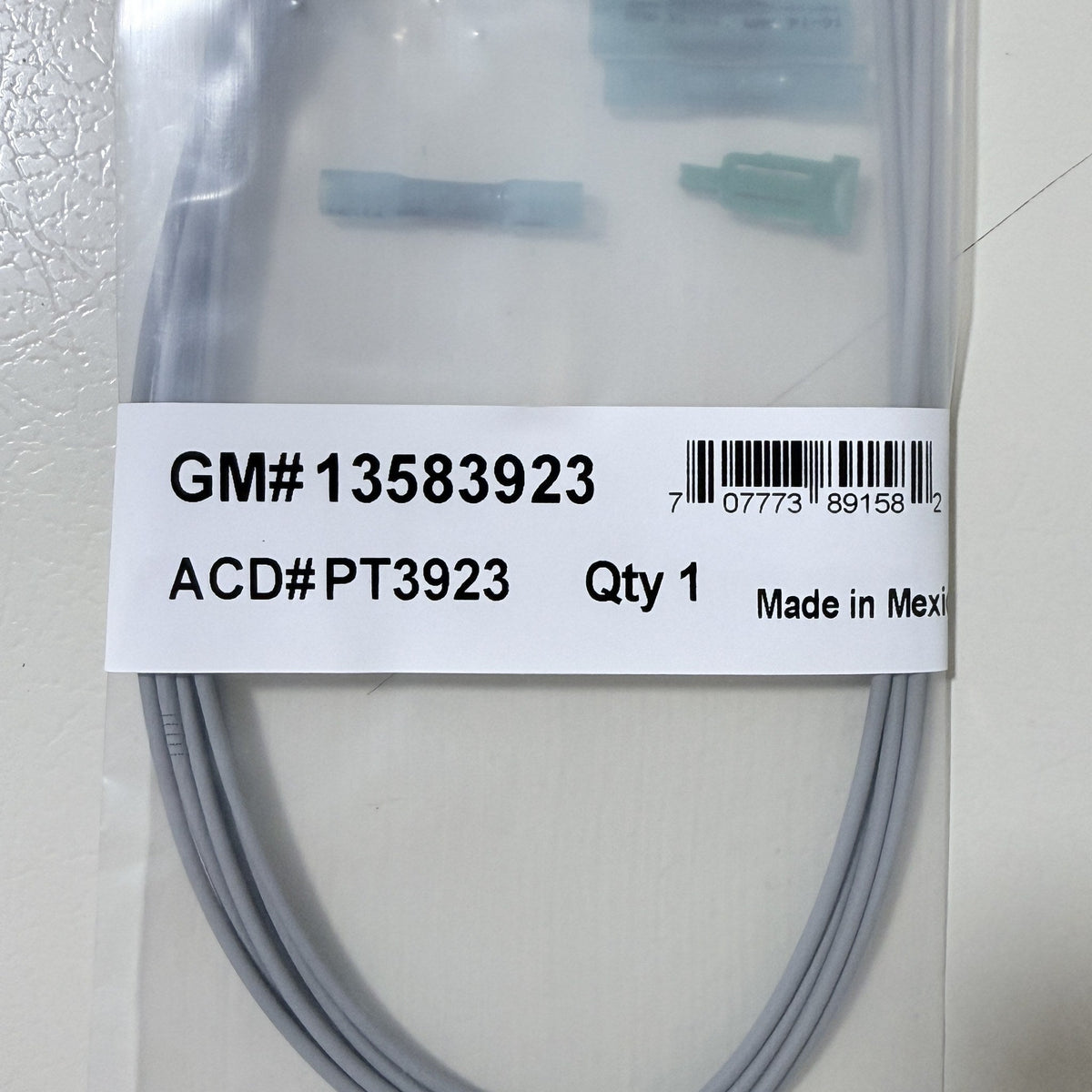 GM Genuine Parts ACDelco PT3923 Connector Pigtail 13583923