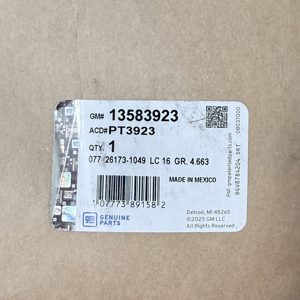 GM Genuine Parts ACDelco PT3923 Connector Pigtail 13583923