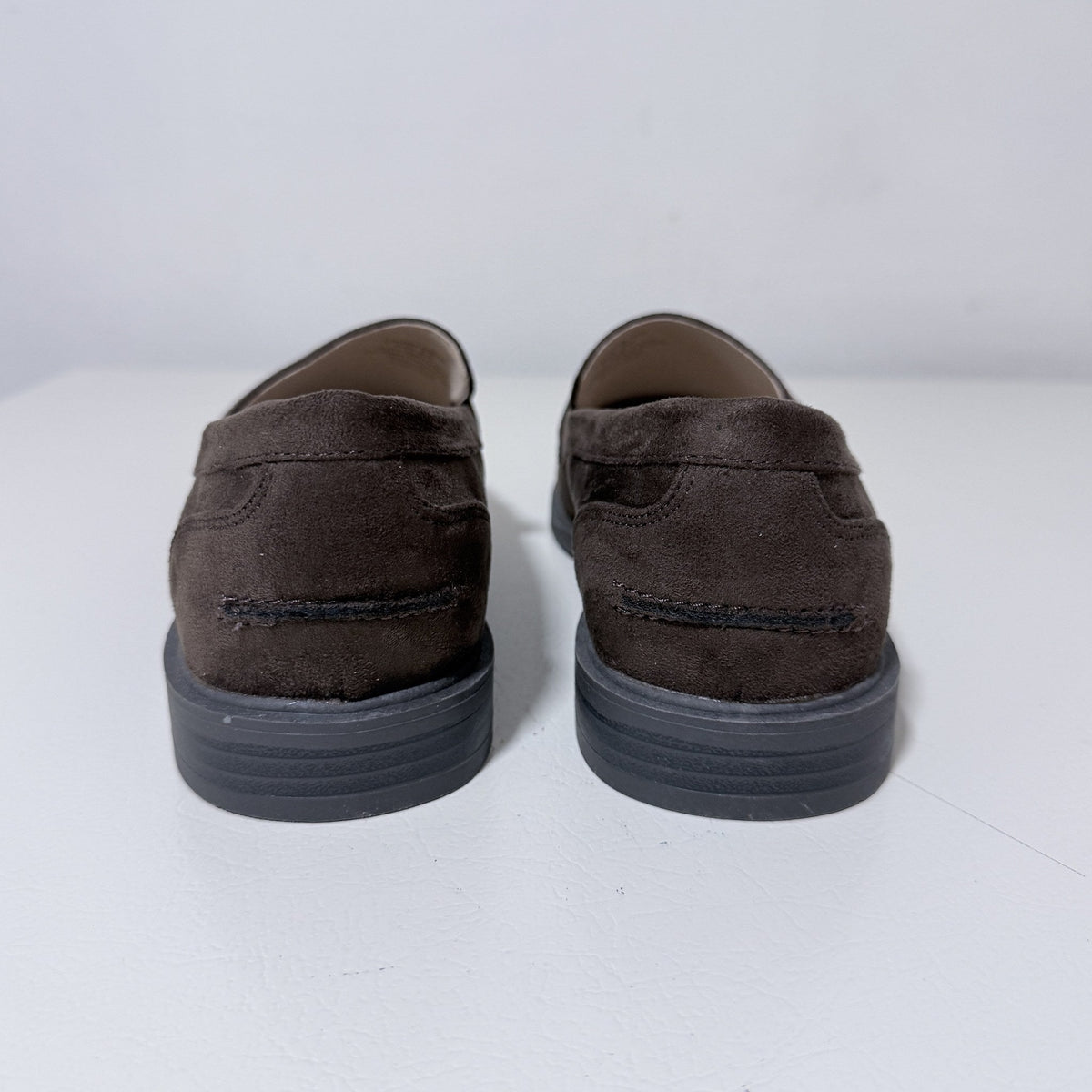 Journee Collection Brooks Penny Loafer Chocolate Women's 9 Wide