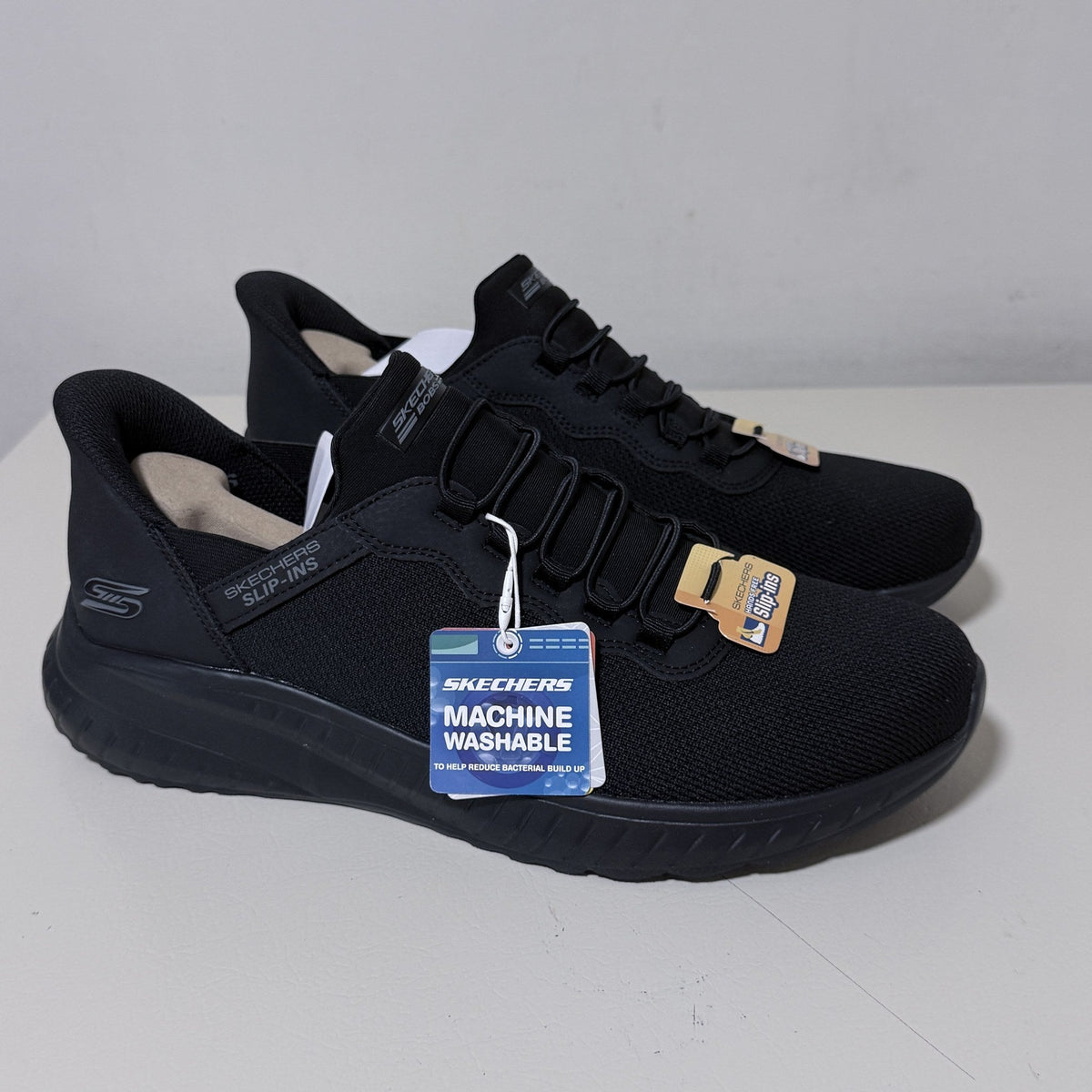 Skechers Slip-ins BOBS Squad Chaos Daily Hype Men's 12 Black