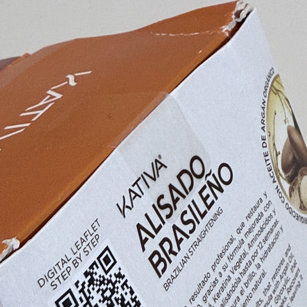 Kativa Alisado Brasileño Brazilian Straightening Kit with Argan Oil