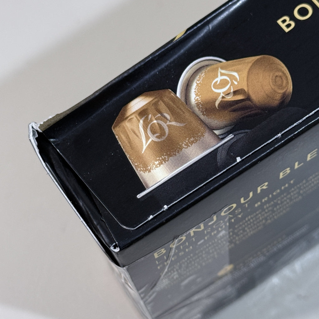 L'OR Bonjour Blend Coffee Capsules, 20 Count (2 Boxes), BB 02/2027