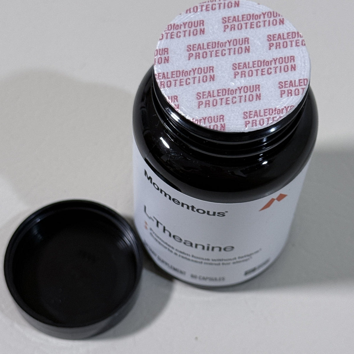 Momentous L-Theanine 200 mg, 60 Capsules, Exp 03/2028