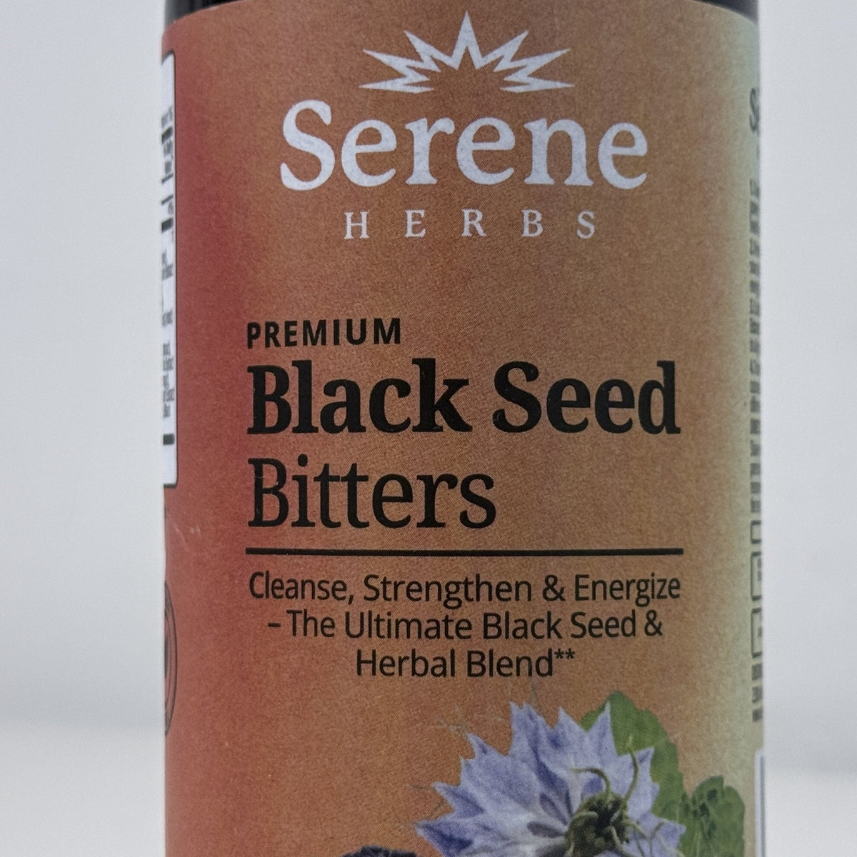 Serene Herbs Premium Black Seed Bitters, 16 fl oz, BB 07/2028