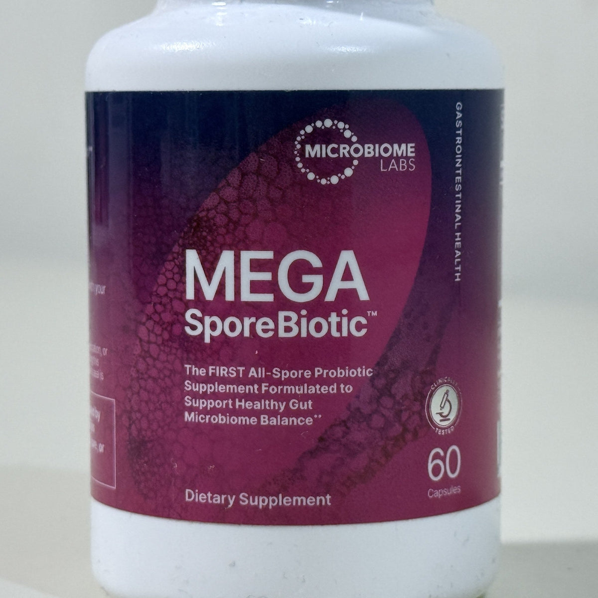 Microbiome Labs MegaSporeBiotic, 60 Capsules, BB 10/2027