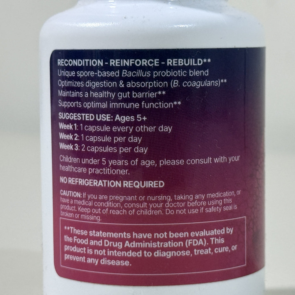 Microbiome Labs MegaSporeBiotic, 60 Capsules, BB 10/2027