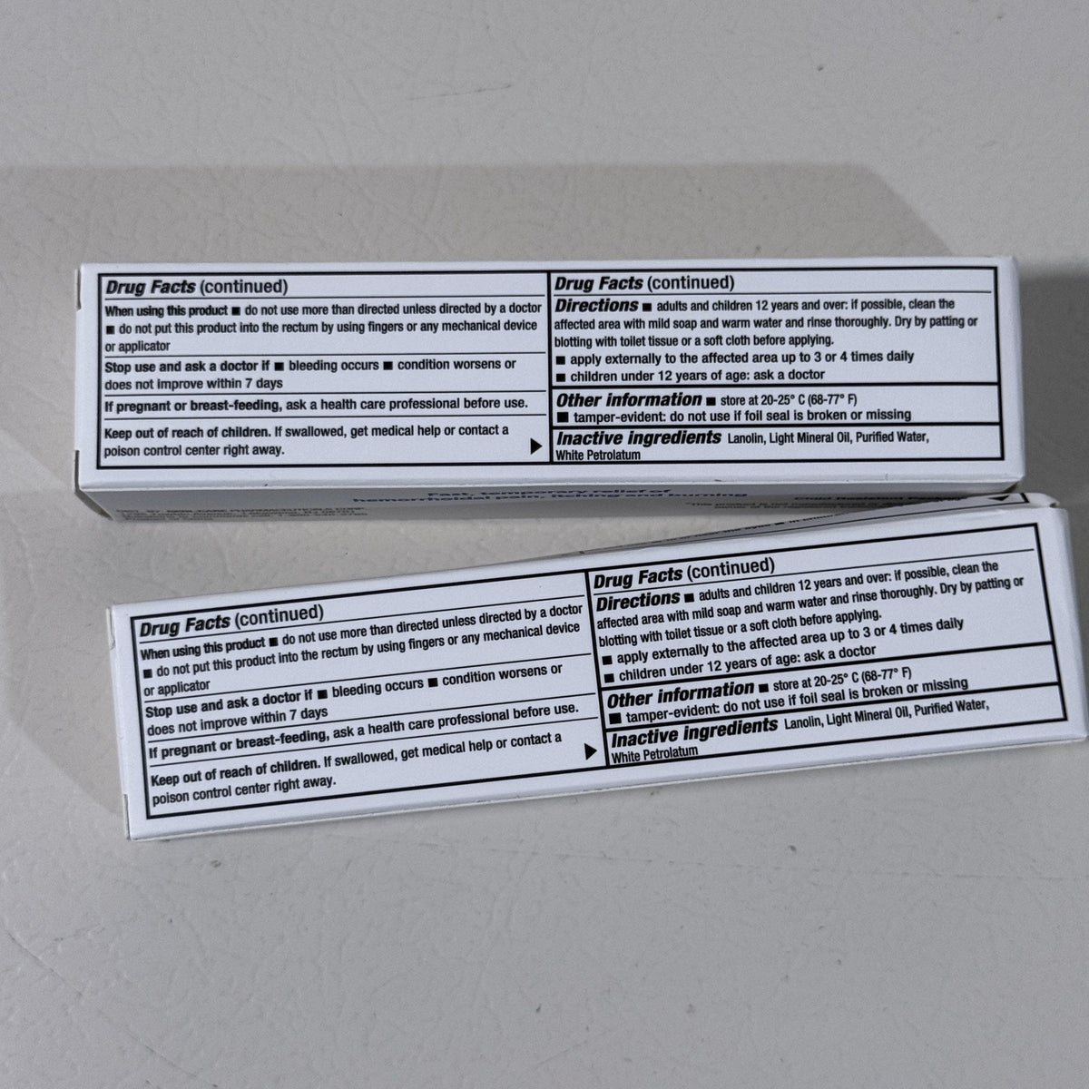 GeriCare Dibucaine Ointment 1%, 1 oz, 2 Pack, Exp 12/2028