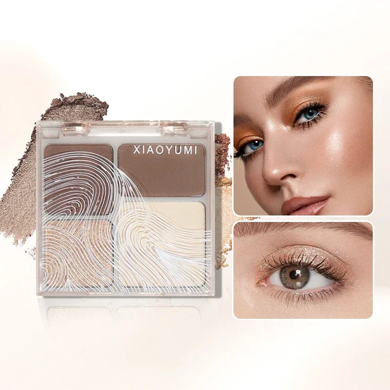 Natural Stereoscopic Face Powder Palette  Matte Bronzer  Contour Shading  Multifunctional Highlighter  Cosmetic Blush gift