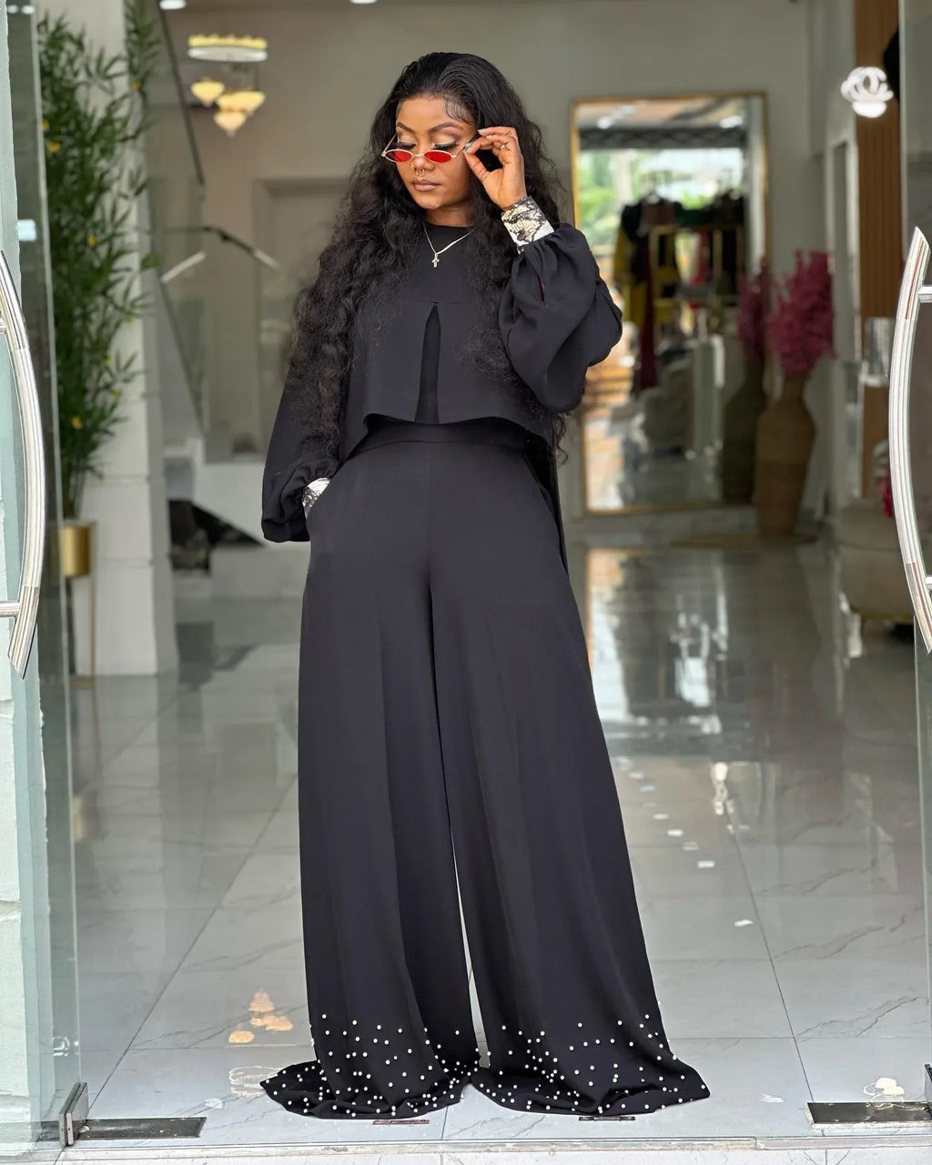 2 Piece Women Sets New Arrival Spring Summer Matching Sets Solid Color Two Pieces Sets Top And Pants Suits Outfits Clothing