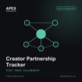 APEX Creator Partnership Tracker cover