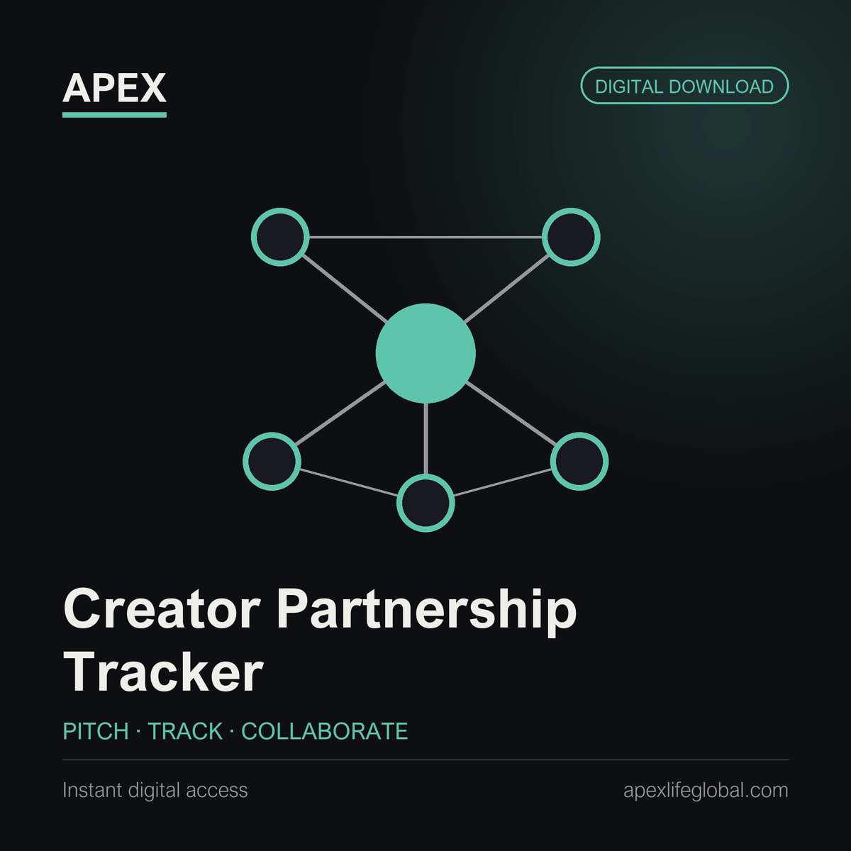 APEX Creator Partnership Tracker cover