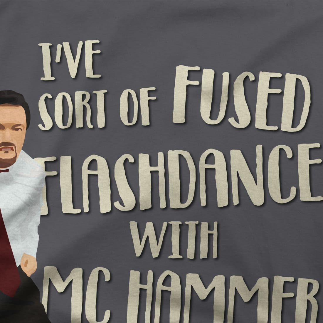 David Brent Classic Dance, from the Office UK t-shirt