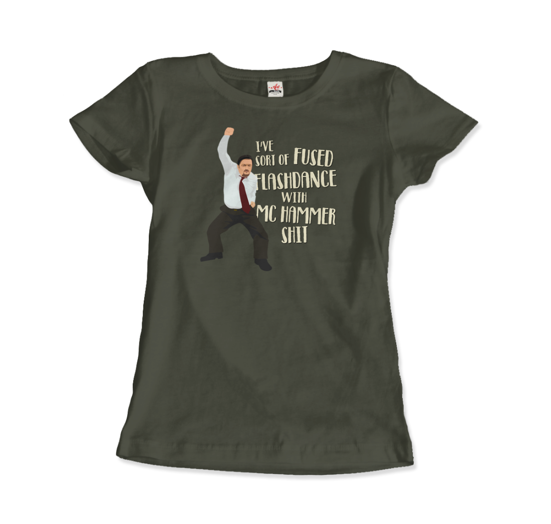 David Brent Classic Dance, from the Office UK t-shirt