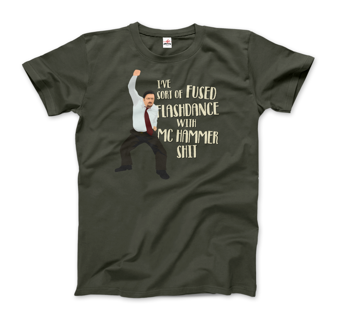 David Brent Classic Dance, from the Office UK t-shirt