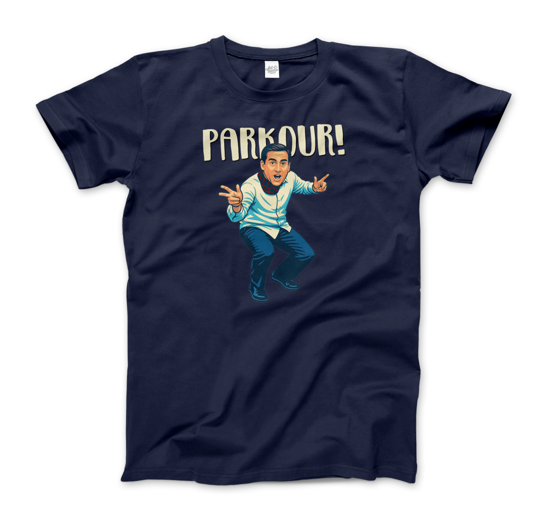 Michael Scott Parkour t-shirt