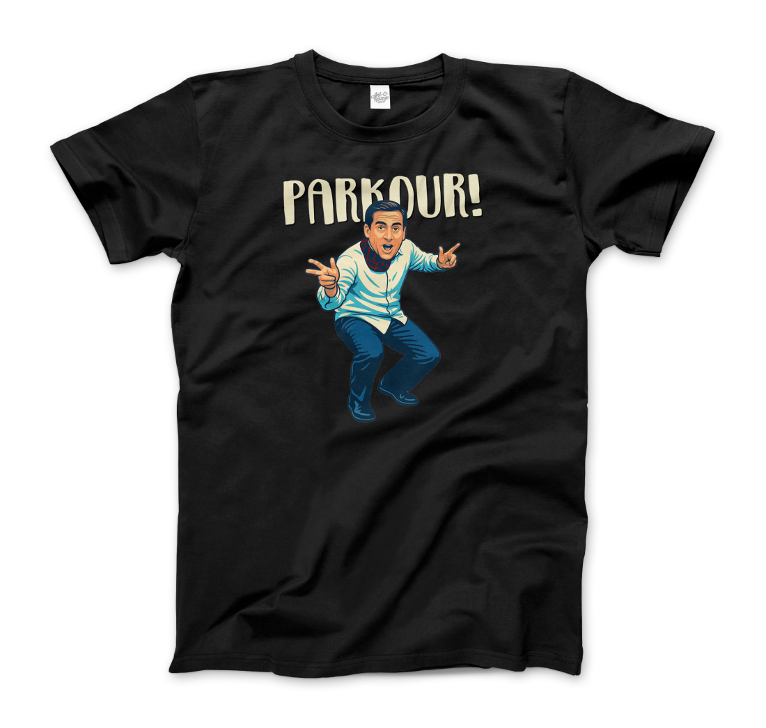Michael Scott Parkour t-shirt