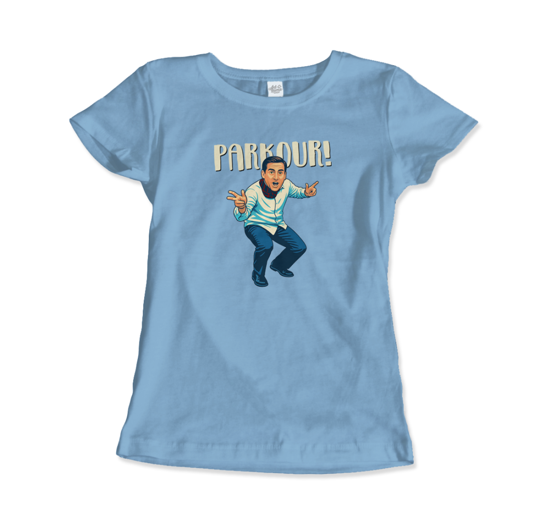 Michael Scott Parkour t-shirt