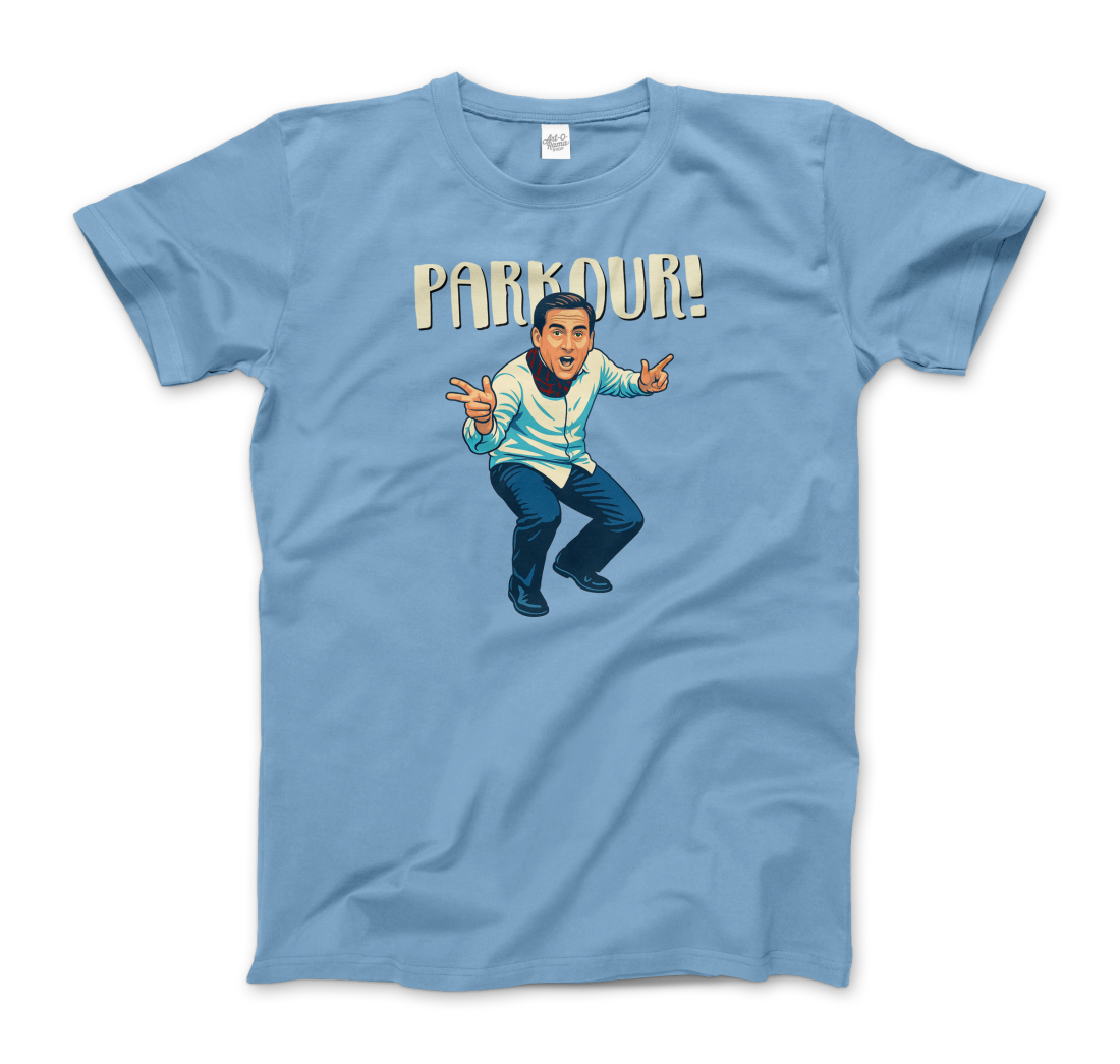 Michael Scott Parkour t-shirt