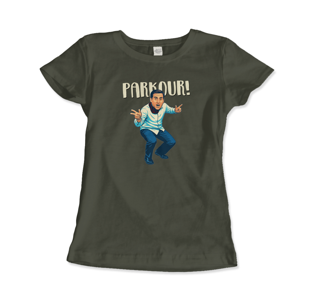 Michael Scott Parkour t-shirt