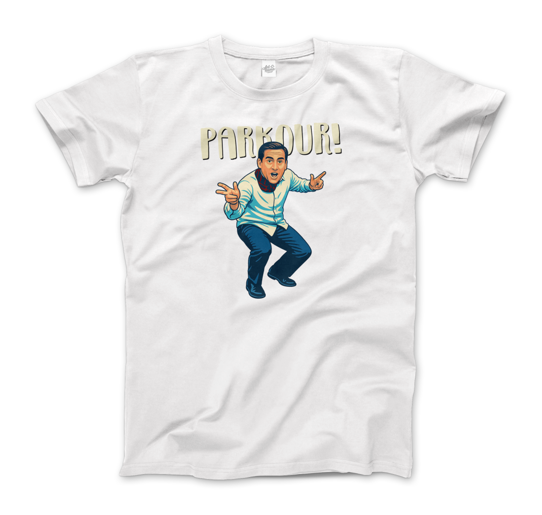 Michael Scott Parkour t-shirt