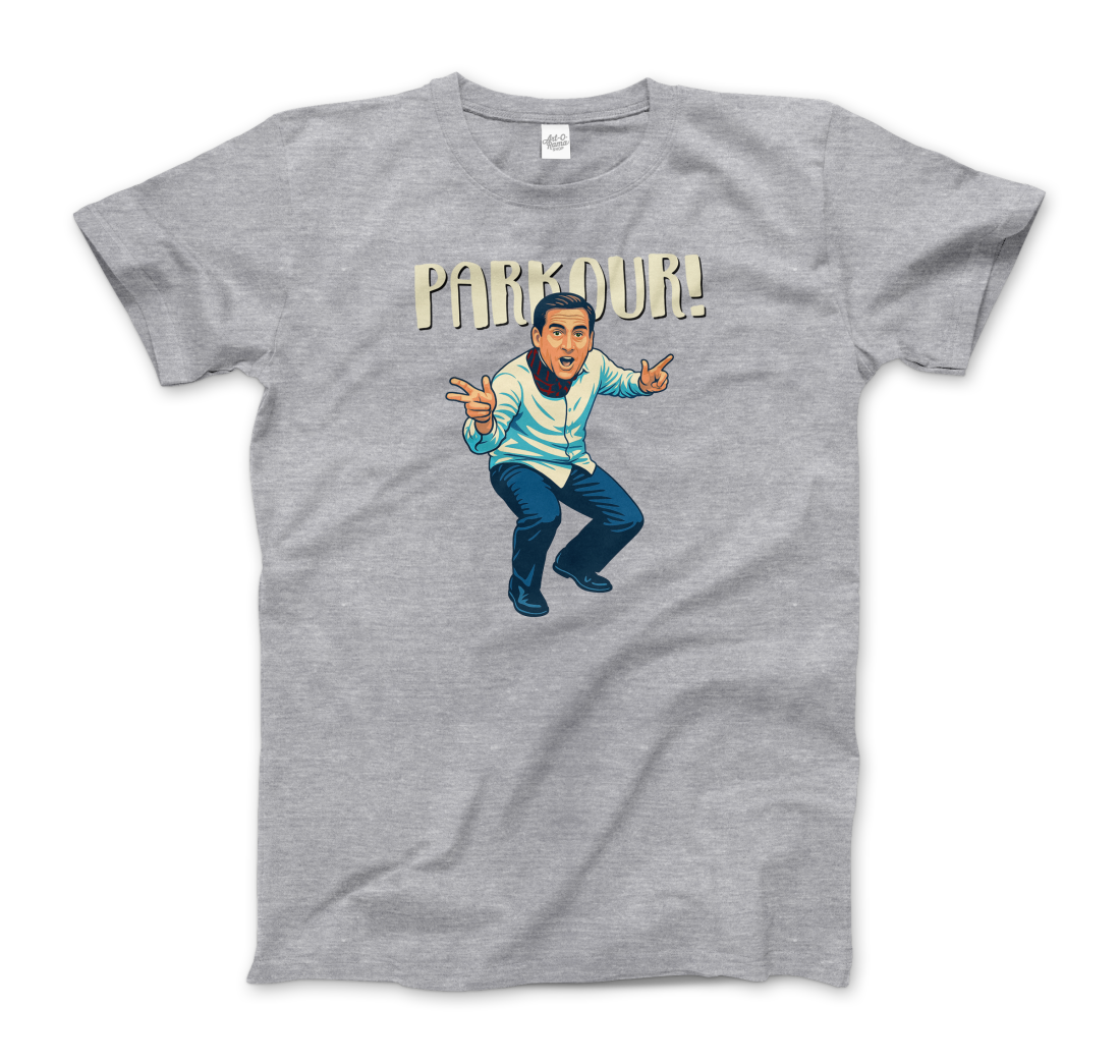 Michael Scott Parkour t-shirt