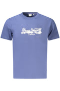 PEPE JEANS MEN'S SHORT-SLEEVED T-SHIRT, BLUE