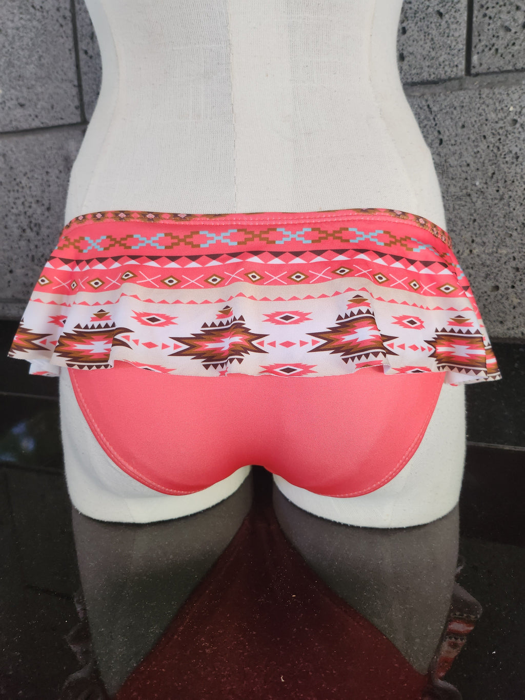 Loco Boutique Native Skirted Swim Bottom
