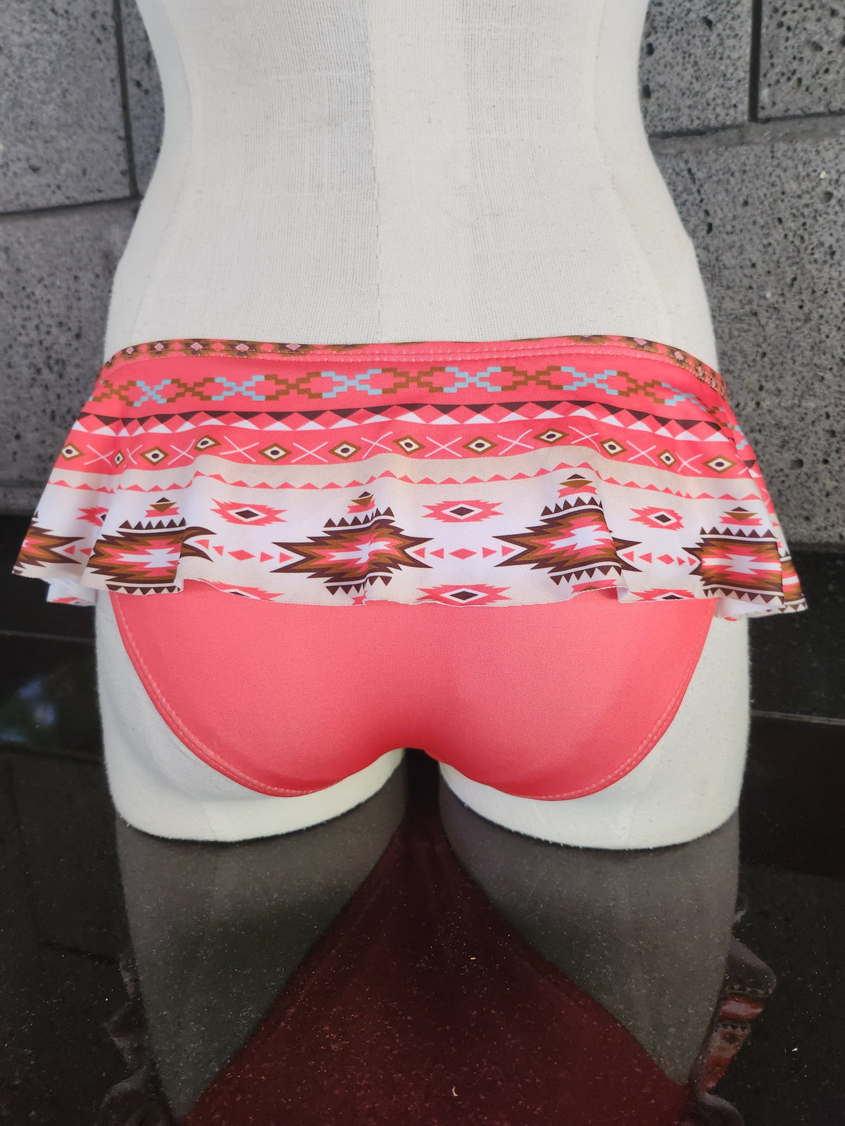 Loco Boutique Native Skirted Swim Bottom
