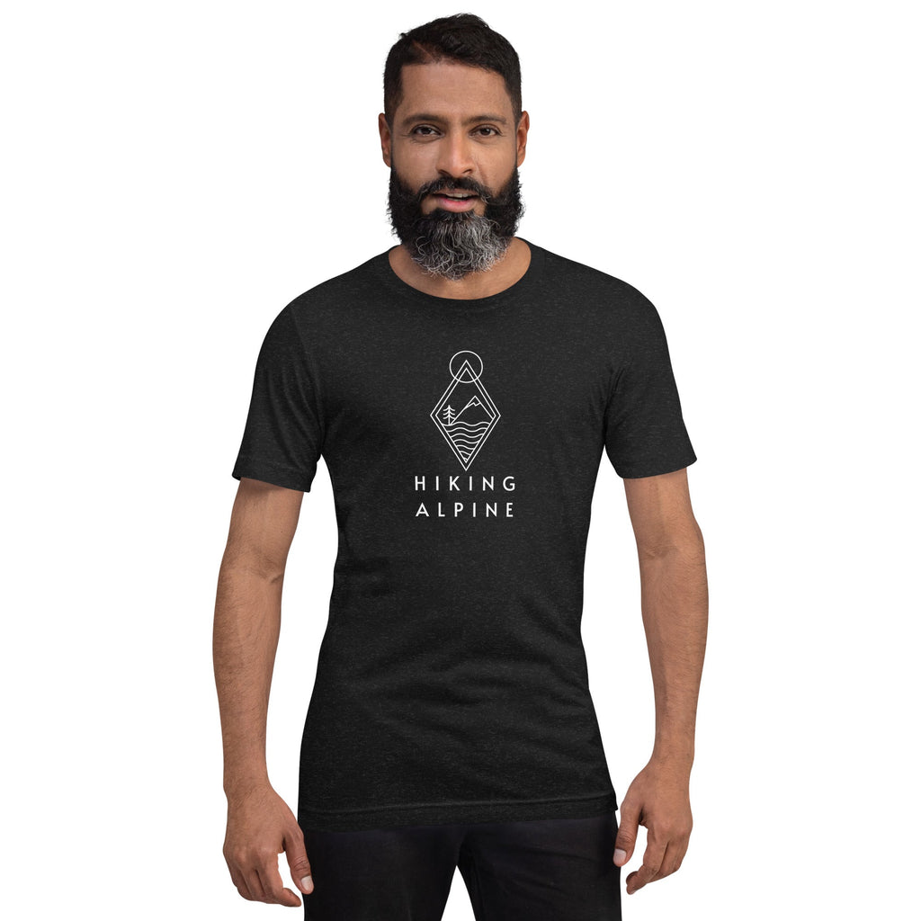 Hiking Alpine Diamond Unisex t-shirt