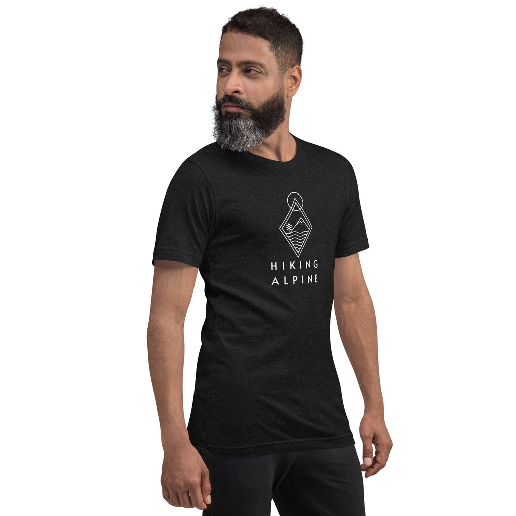 Hiking Alpine Diamond Unisex t-shirt