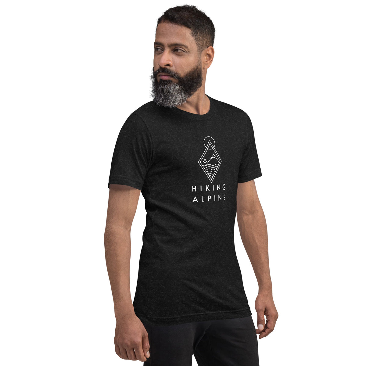 Hiking Alpine Diamond Unisex t-shirt