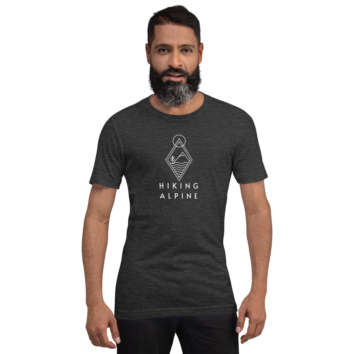 Hiking Alpine Diamond Unisex t-shirt