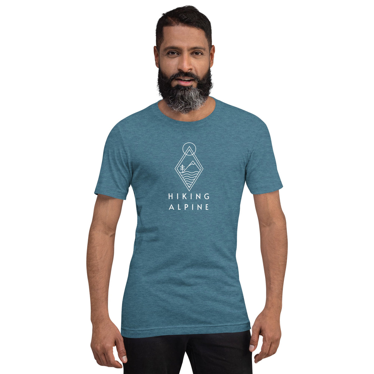 Hiking Alpine Diamond Unisex t-shirt