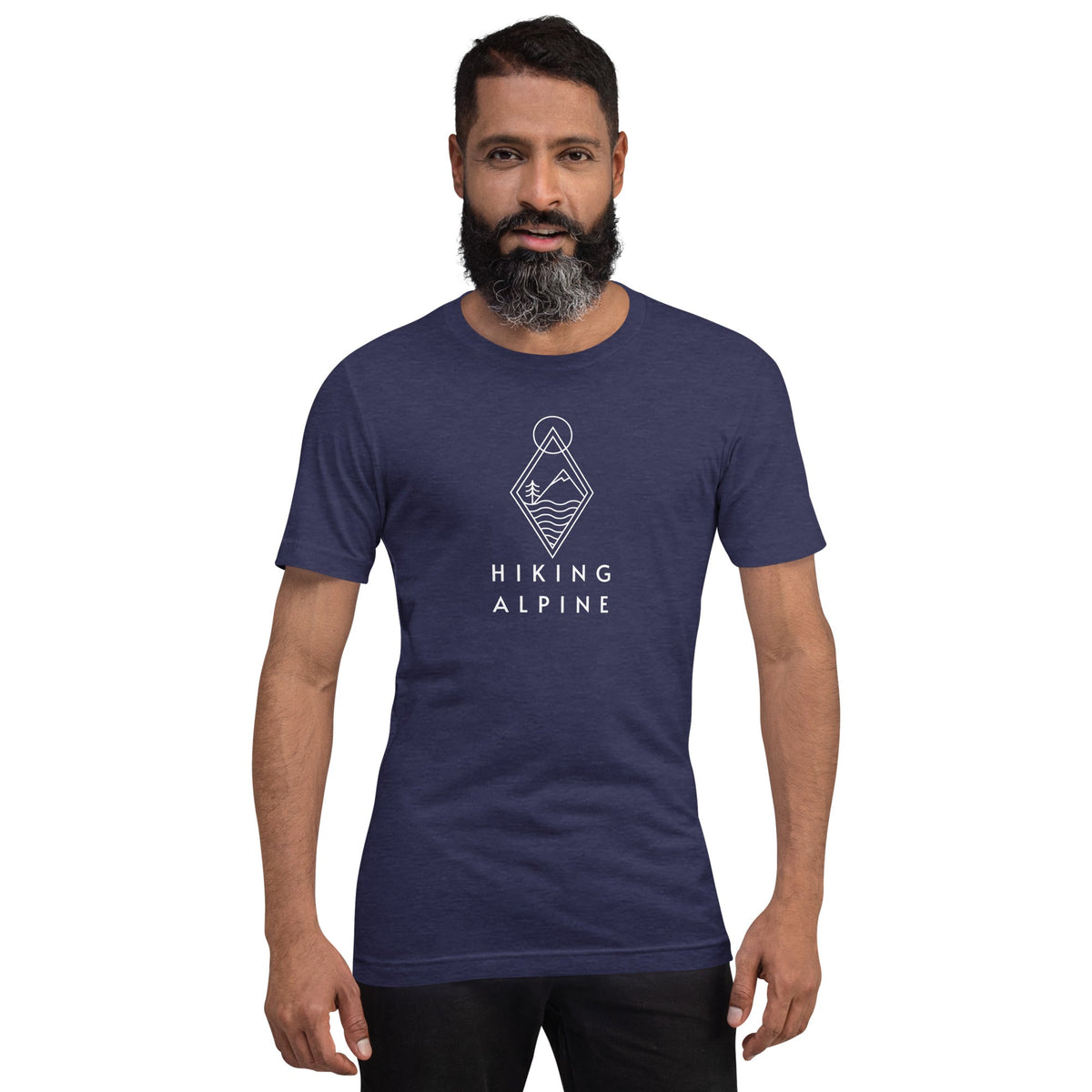 Hiking Alpine Diamond Unisex t-shirt