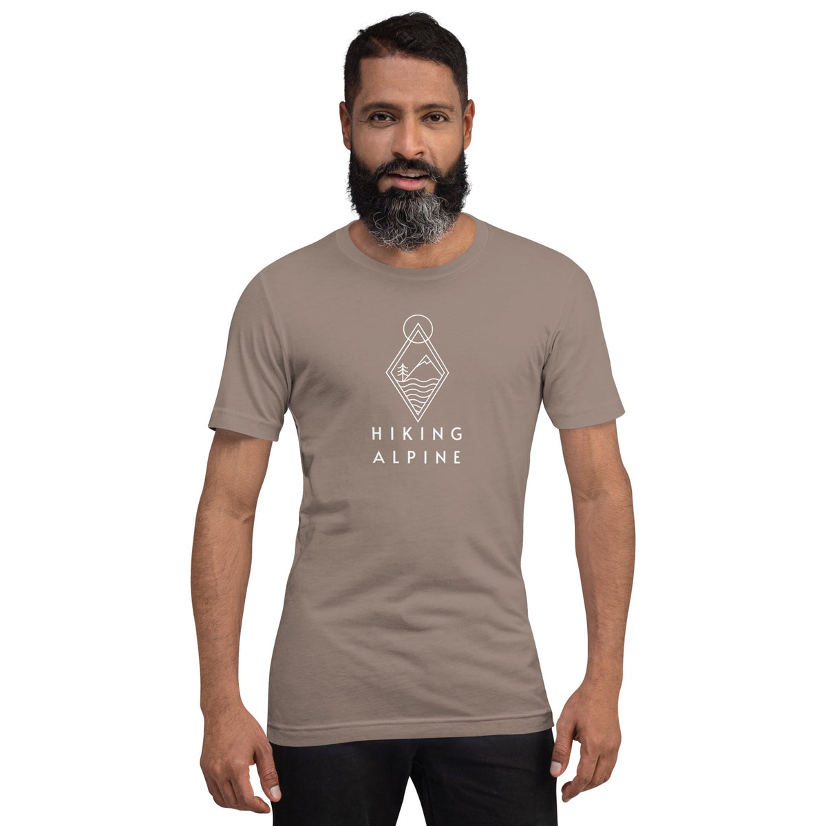 Hiking Alpine Diamond Unisex t-shirt