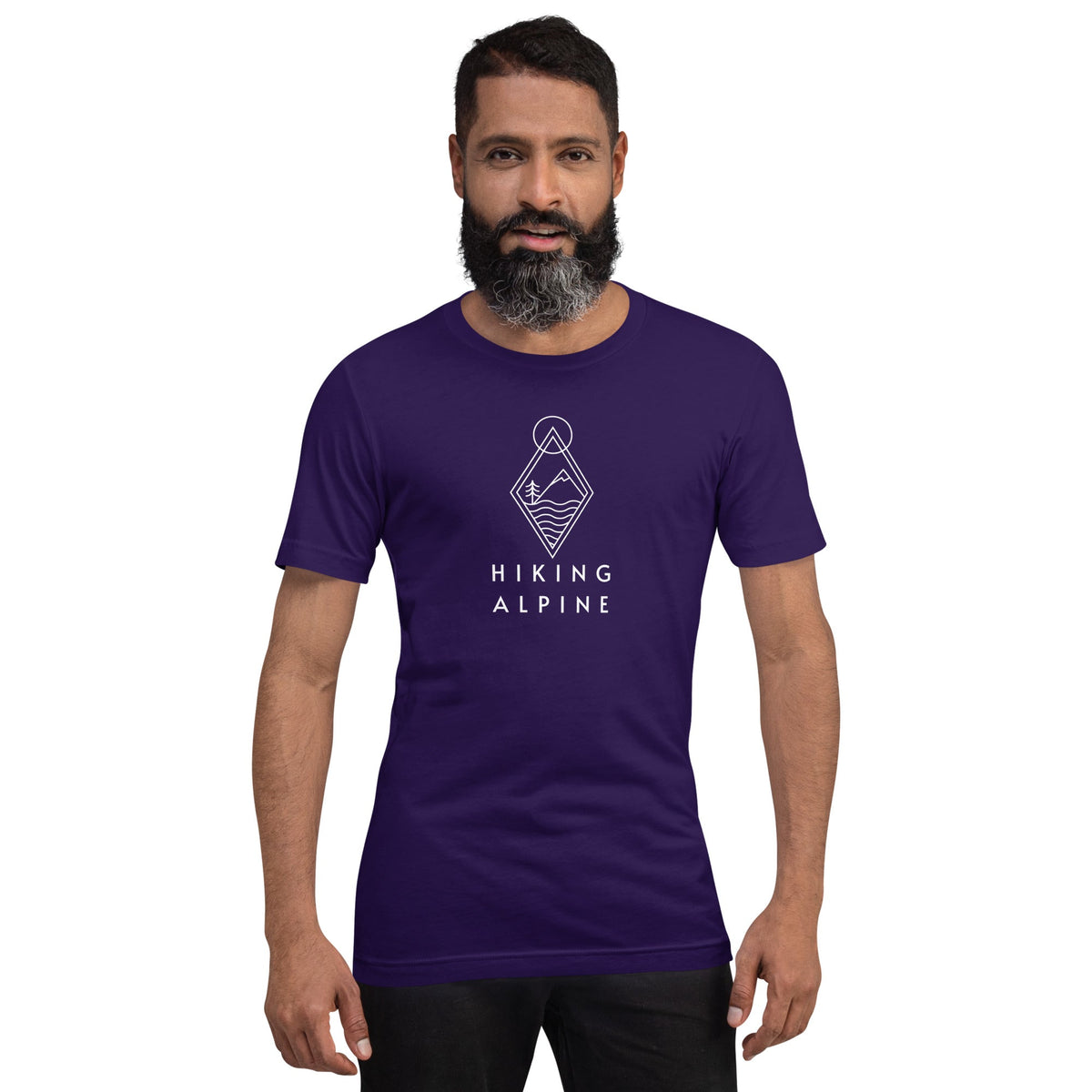 Hiking Alpine Diamond Unisex t-shirt